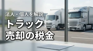 トラック売却で税金はかかる？法人・個人事業主の税務上の注意点を解説