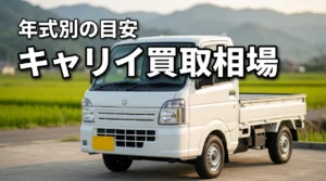 キャリイトラック買取相場はいくら？年式・走行距離別の目安と高く売る方法