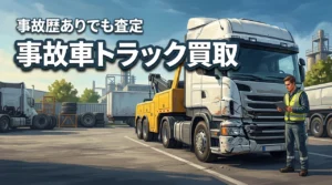 事故車トラックは買取できる？事故歴・修復歴がある車両を売る方法
